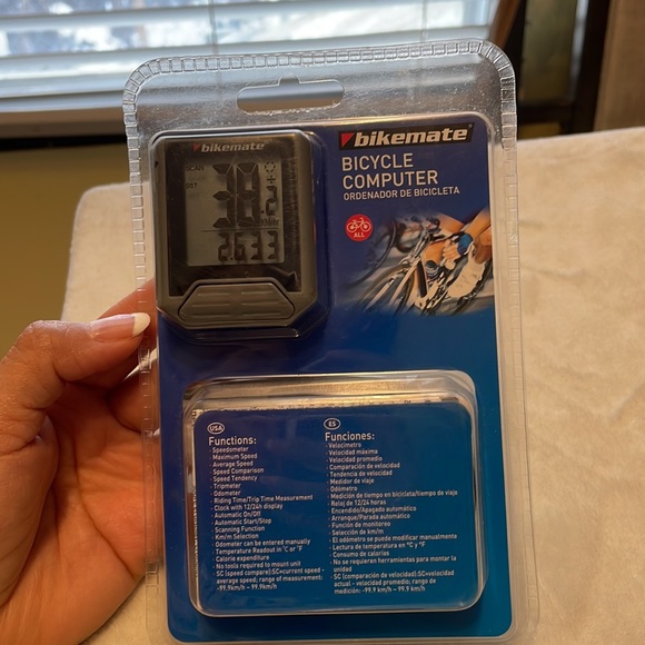 Bikemate bicycle computer speedometer odometer riding trips time measurement - Picture 2 of 3